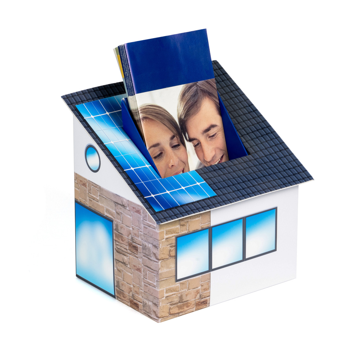 Andere Ansicht des gleichen Thekendisplays.