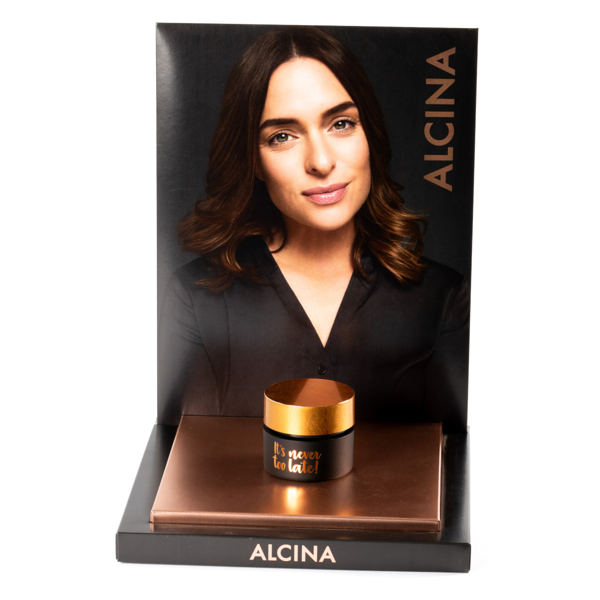 Andere Ansicht des gleichen Thekendisplays.